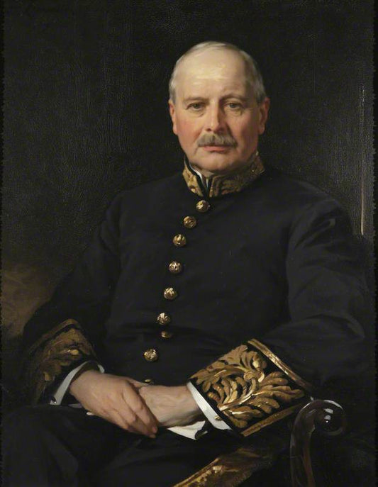 Sir Frederick Cawley, vintage artwork by Sir William Llewellyn, 12x8" (A4) Poster