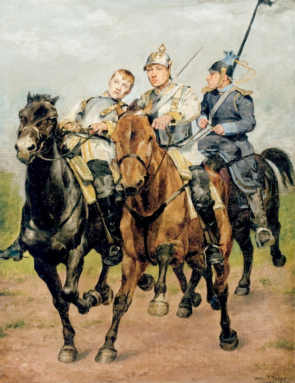 The Three Princes by William Trego,A3(16x12")Poster