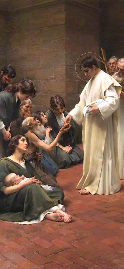 asures of the Church to the Poor by Frantisek (Franz) Dvorak,A3(16x12")Poster