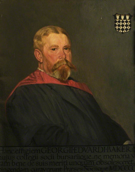 George Edward Baker, vintage artwork by Sir William Rothenstein, 12x8" (A4) Poster