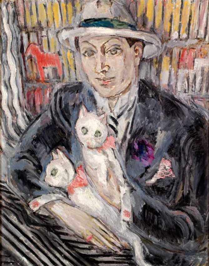 Jacques Hebertot by Nils Dardel,16x12(A3) Poster