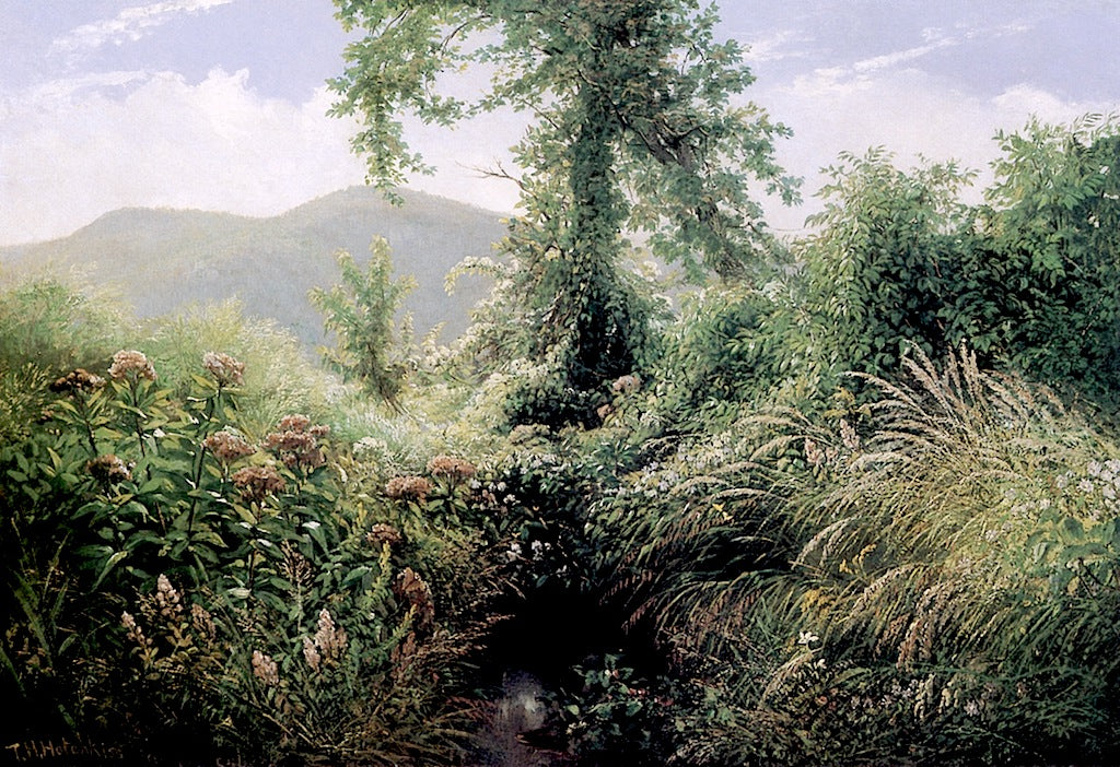 Catskill Mountains, Shandaken, N.Y., vintage artwork by Thomas Hiram Hotchkiss, 12x8" (A4) Poster