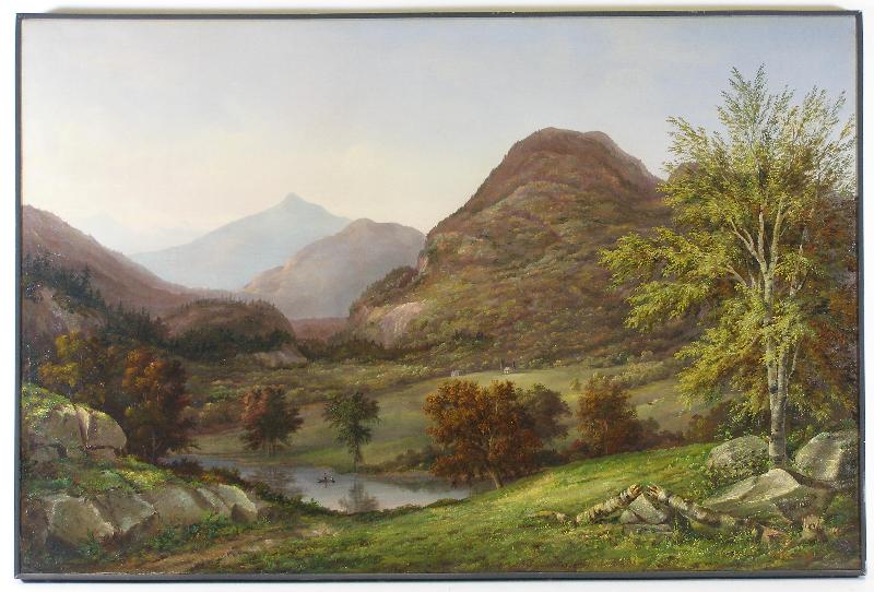 In the Notch, vintage artwork by John White Allen Scott, A3 (16x12") Poster Print