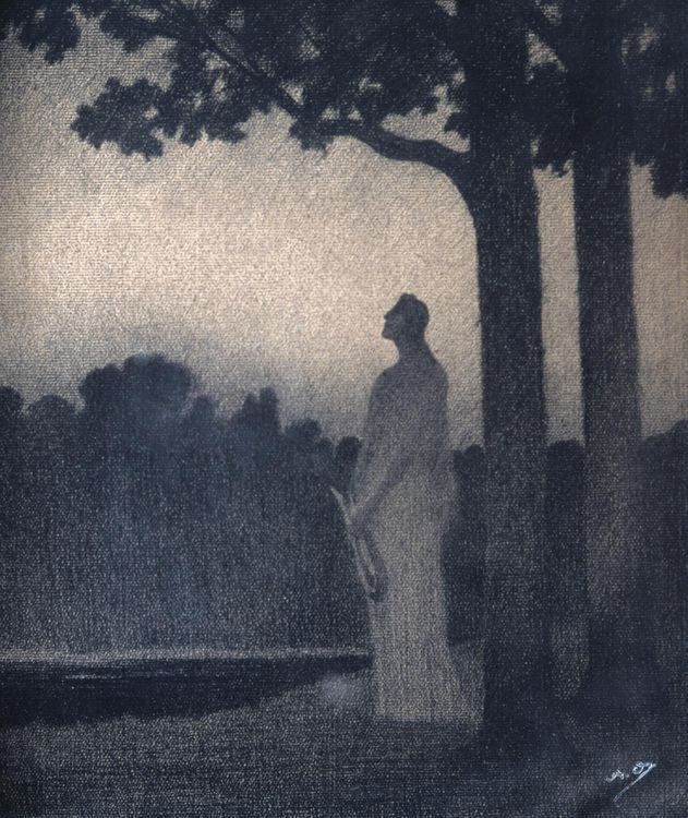 Reverie au claire de lune by Alphonse Osbert,A3(16x12")Poster