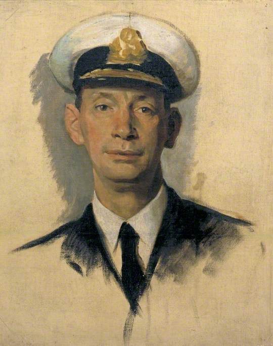 ketch of Vice Admiral Sir Roger Keyes by Glyn Warren Philpot,16x12(A3) Poster