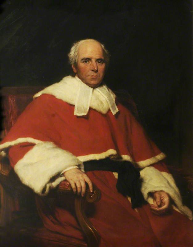 Portrait of Sir Thomas Andrew Strange, vintage artwork by Sir Martin Archer Shee, 12x8" (A4) Poster