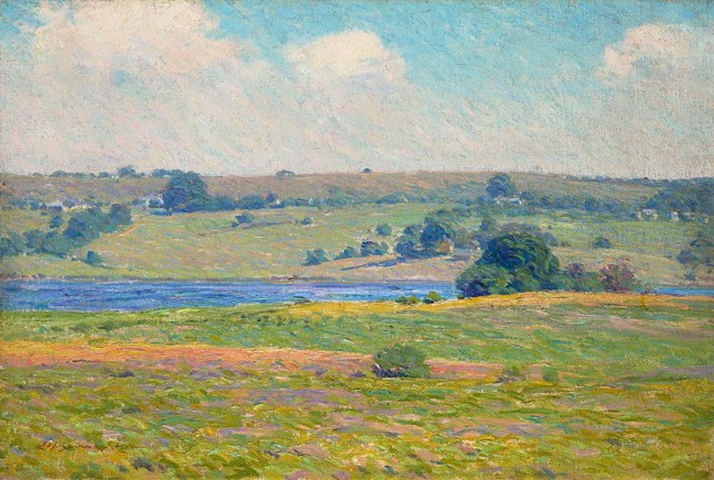 Mystic River Valley by Edward H. Barnard,A3(16x12")Poster