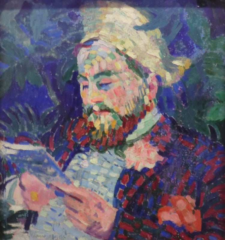 Portrait of Henri Carlier by Robert Delaunay,16x12(A3) Poster