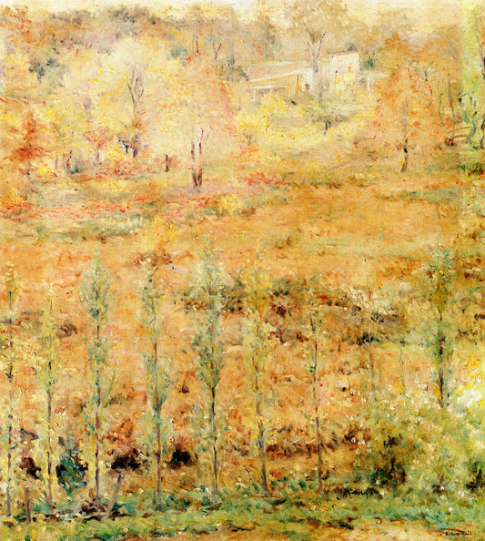 Spring's Palette, vintage artwork by Robert Lewis Reid, 12x8" (A4) Poster