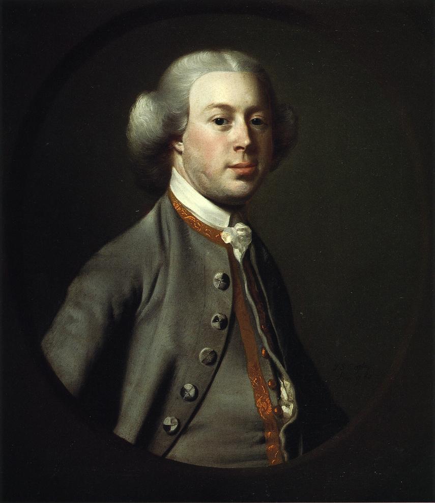 John Spooner, vintage artwork by John Singleton Copley, 12x8" (A4) Poster