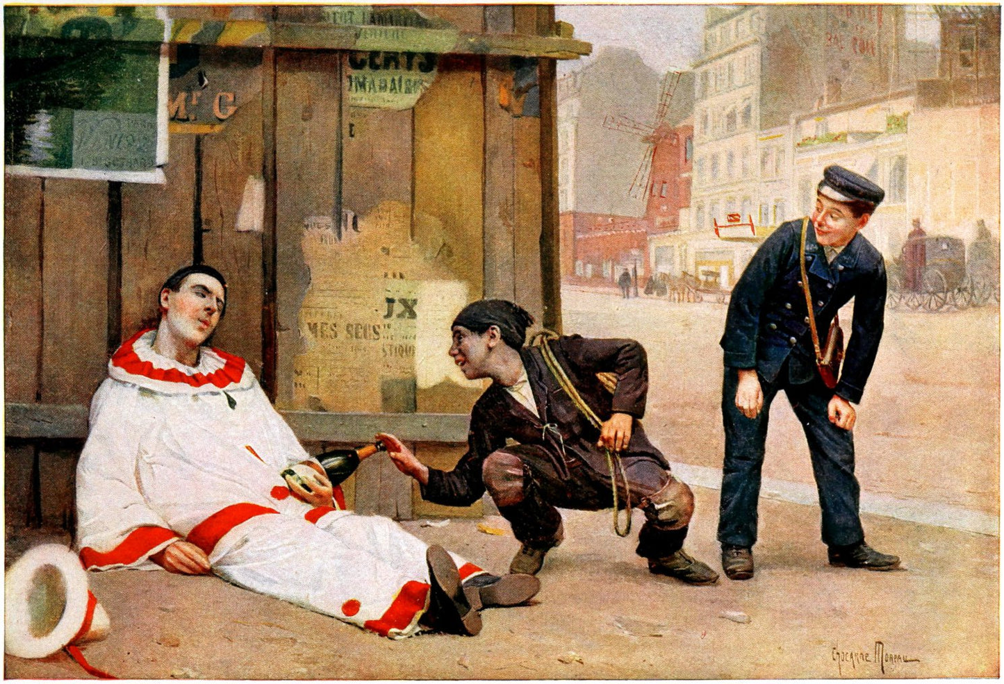 A Moment of Suspense by Paul-Charles Chocarne-Moreau,A3(16x12")Poster