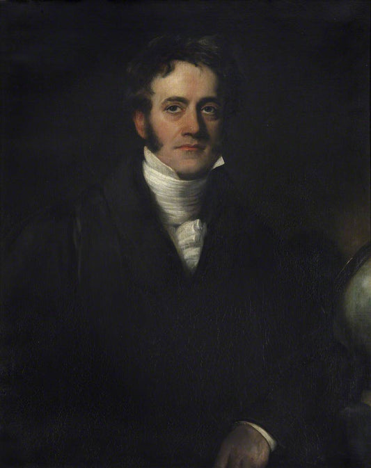 Sir John F. W. Herschel (1792–1871), Astronomer, vintage artwork by Henry William Pickersgill, 12x8" (A4) Poster