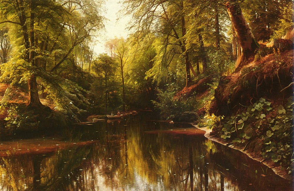 At Seaby by Peder Mork Monsted,A3(16x12")Poster