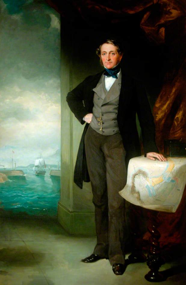 Ralph Ward Jackson, vintage artwork by Sir Francis Grant, P.R.A., A3 (16x12") Poster Print
