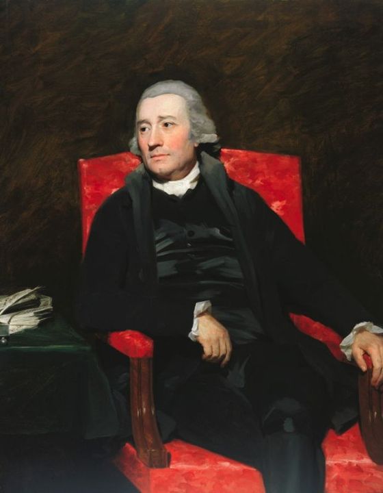 John Tait of Harviestoun, vintage artwork by Sir Henry Raeburn, R.A., P.R.S.A., 12x8" (A4) Poster