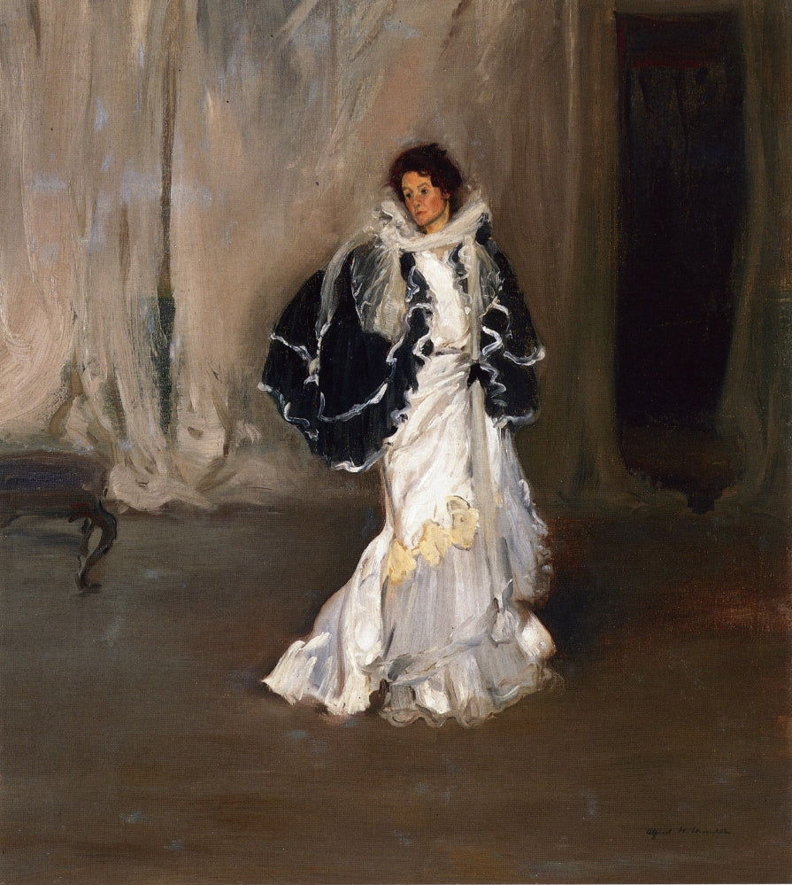 The Black Cape by Alfred Henry Maurer,A3(16x12")Poster