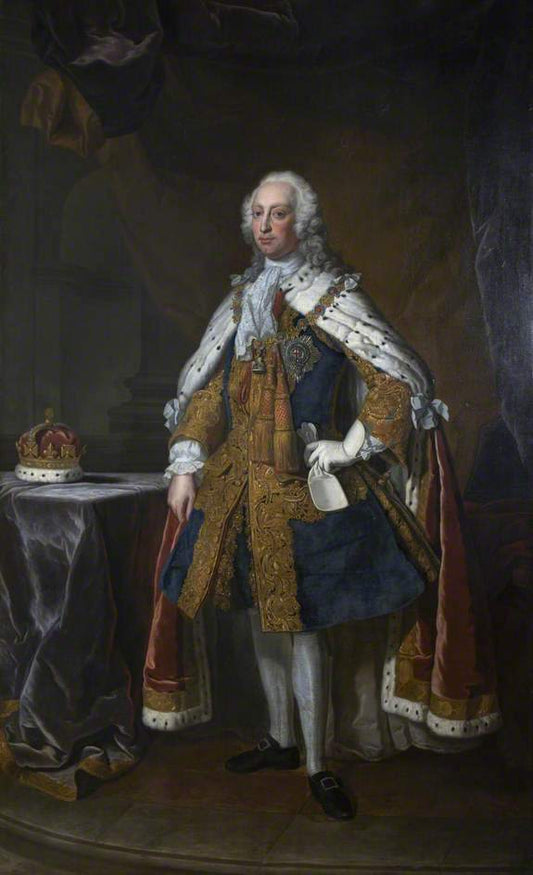 Portrait of Frederick, Prince of Wales, vintage artwork by Jean-Baptiste Van Loo, 12x8" (A4) Poster