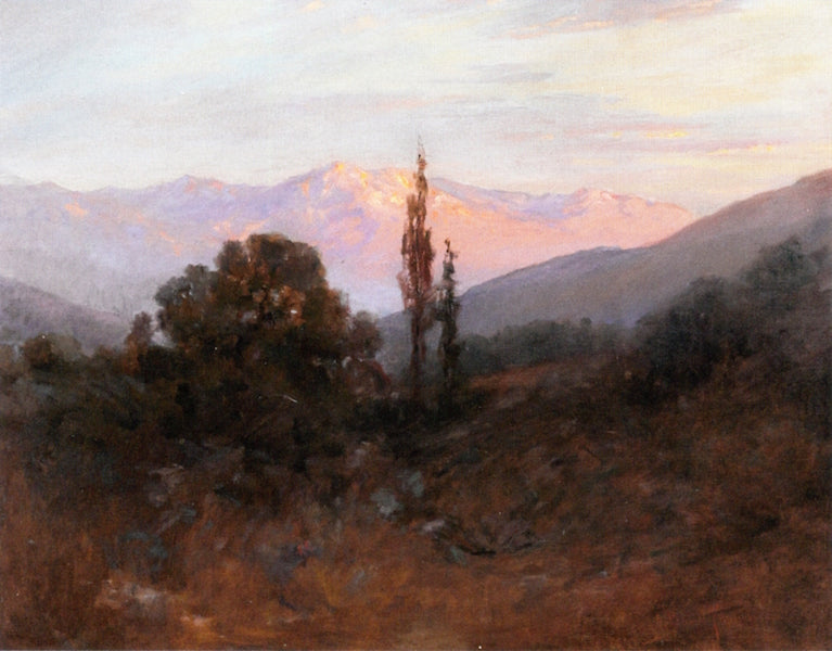 Sunset's Rosy Glow by John Bond Francisco,A3(16x12")Poster