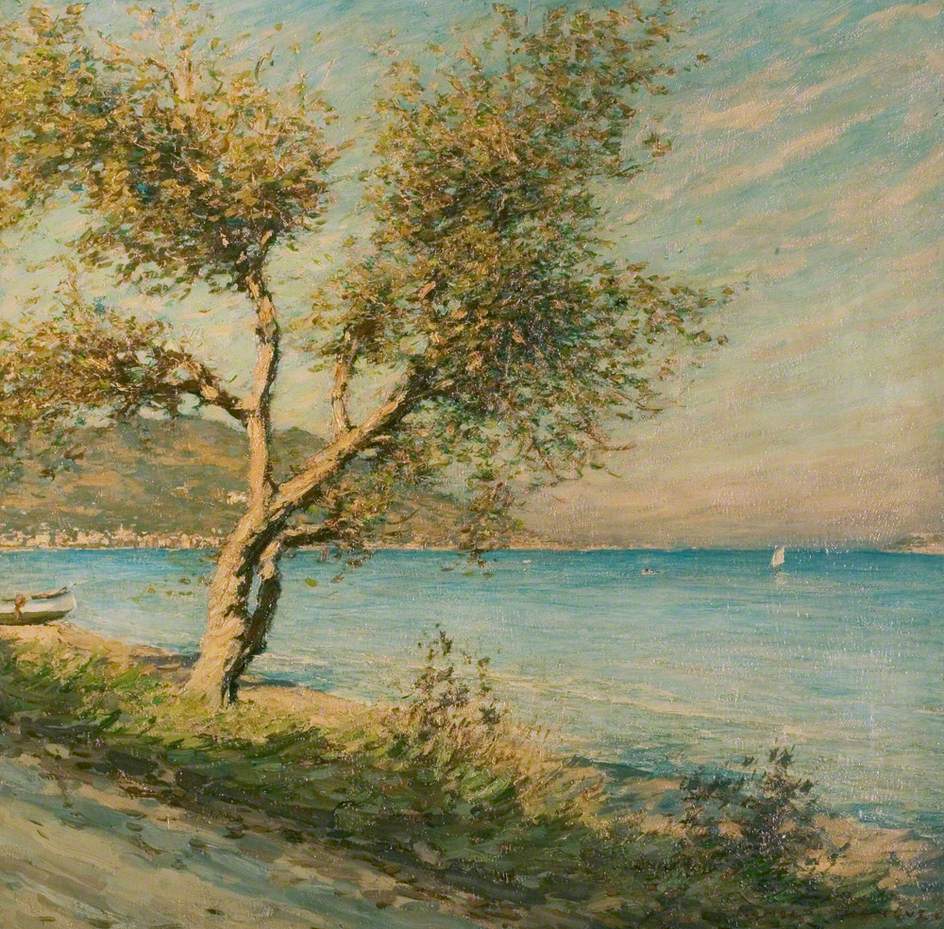 The Mulberry Tree, vintage artwork by Henry Herbert la Thangue, 12x8" (A4) Poster