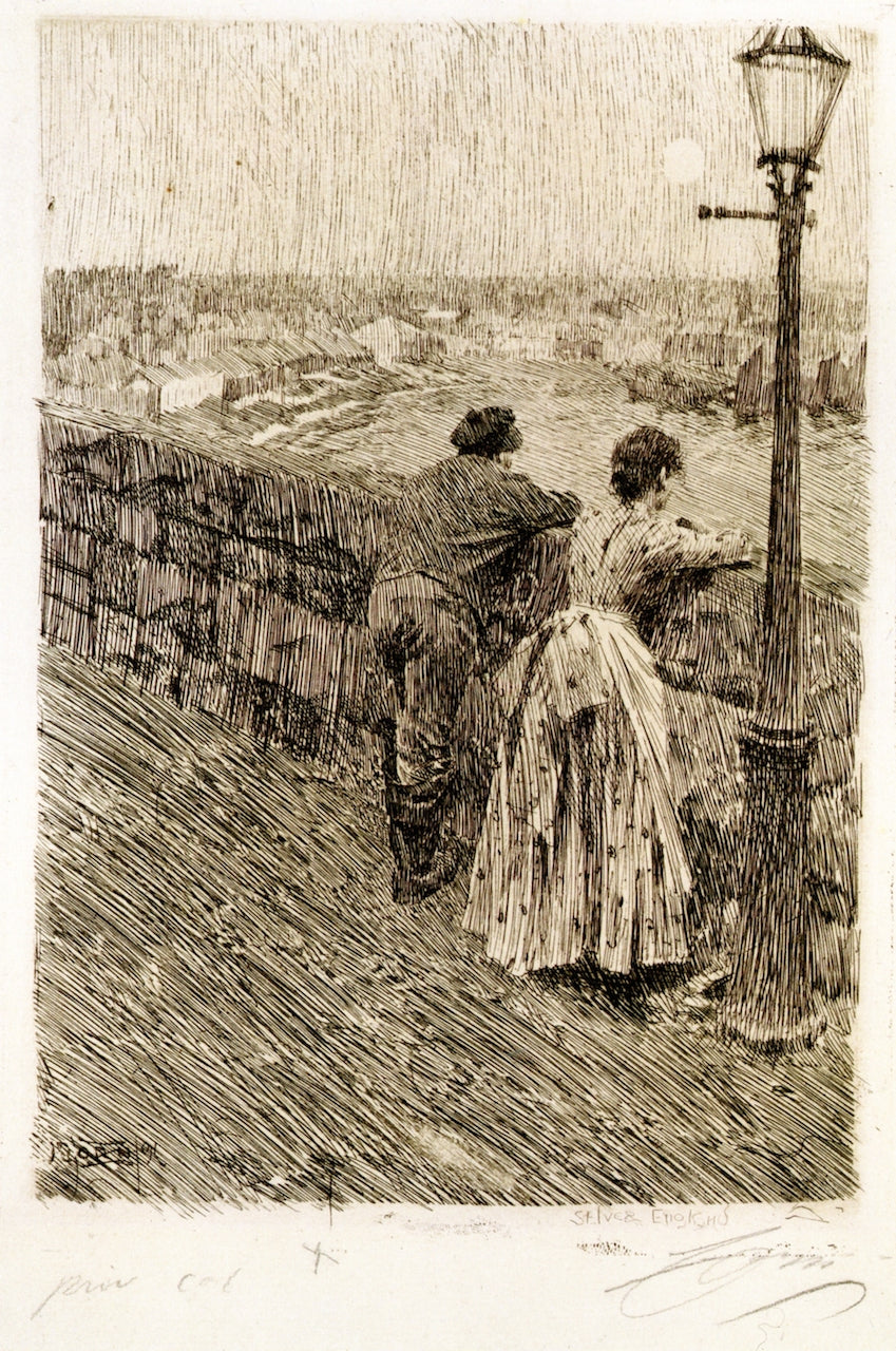 Fishermen at Saint Ives by Anders Zorn,A3(16x12")Poster