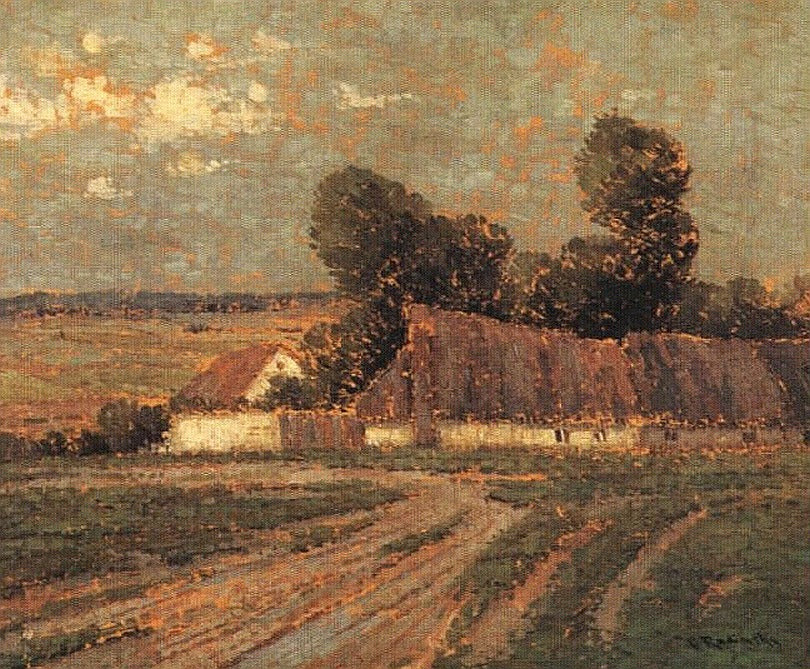 House in Barbizon by Vaclav Radimsky,A3(16x12")Poster