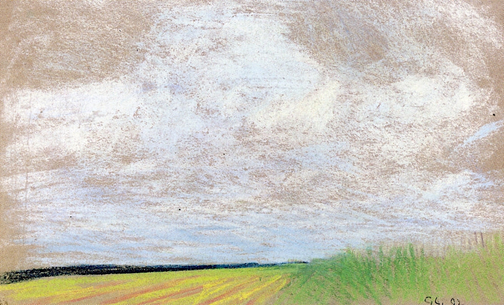 Essex Skyscape by Sir George Clausen, R.A., R.W.S., R.I.,A3(16x12")Poster