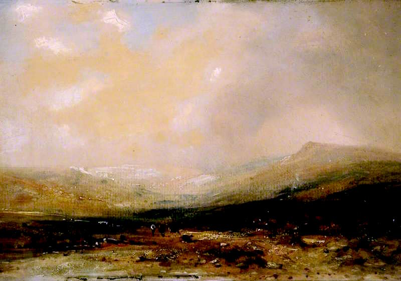Ben Venue, vintage artwork by Anthony Vandyke Copley Fielding, 12x8" (A4) Poster