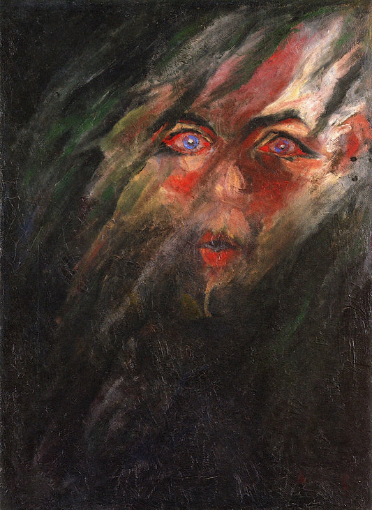 The Great Fear, vintage artwork by Walter Gramatte, 12x8" (A4) Poster