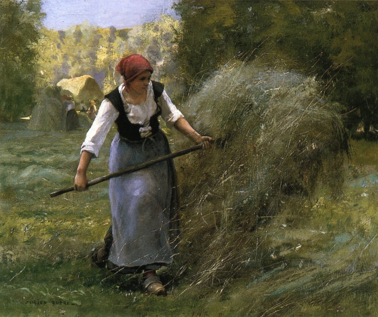 The Haymaker by Julien Dupre,A3(16x12")Poster