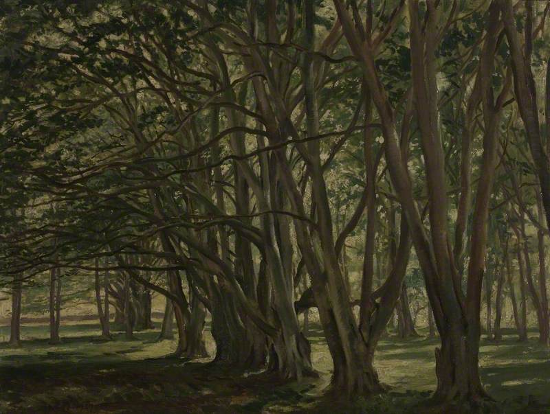 Beech Trees, Carmichael by William Bruce Ellis Ranken,16x12(A3) Poster
