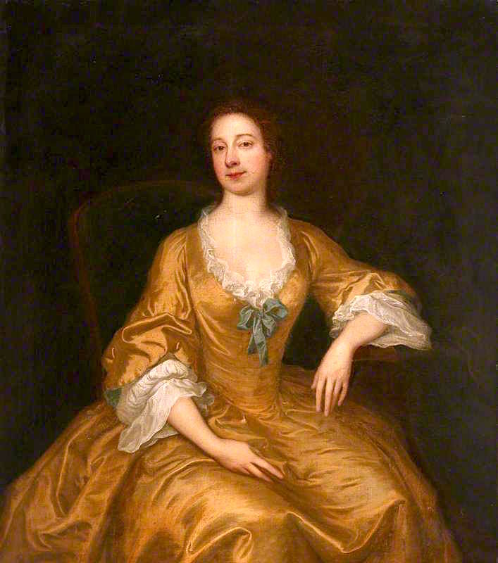 Mary Phipps, vintage artwork by Attributed to Thomas Bardwell, 12x8" (A4) Poster