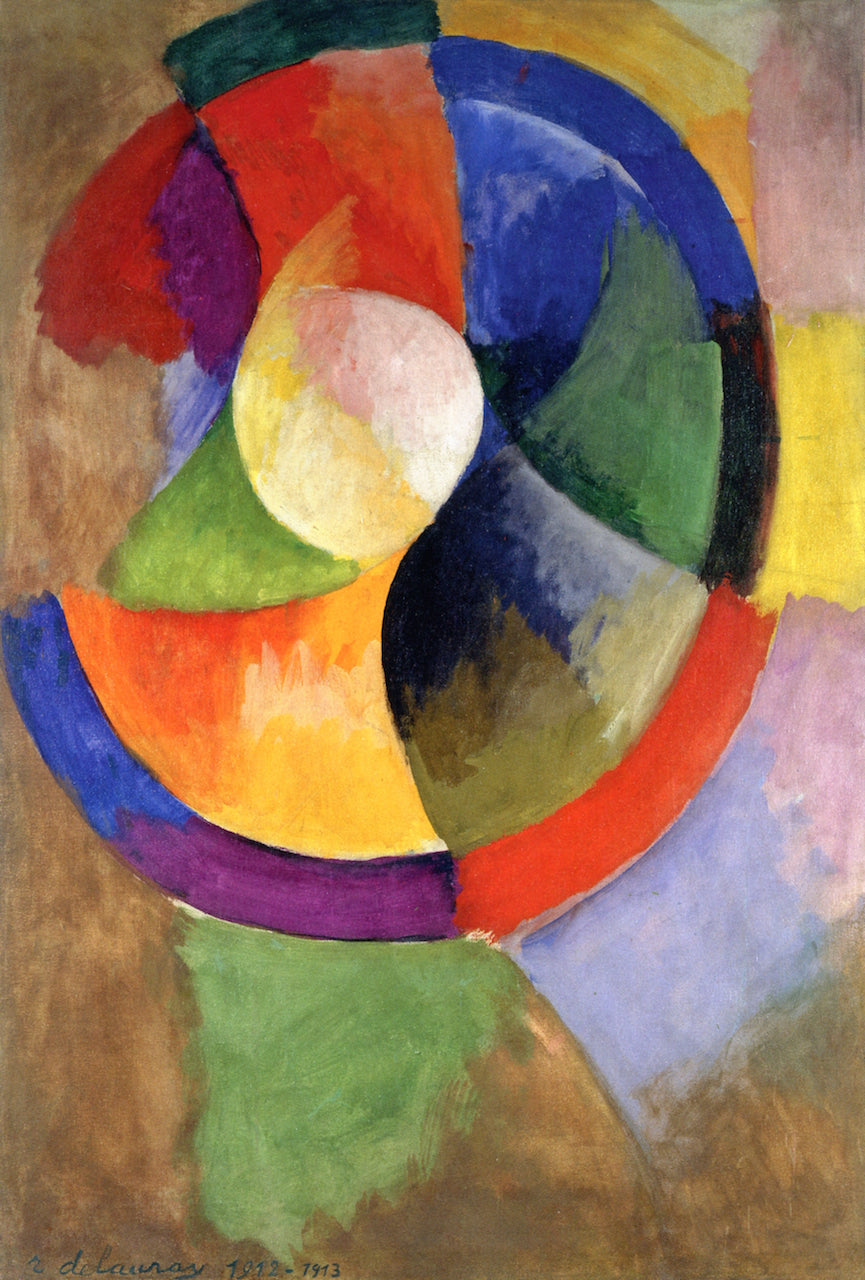 Circular Formes, Sun No. 2 by Robert Delaunay,16x12(A3) Poster