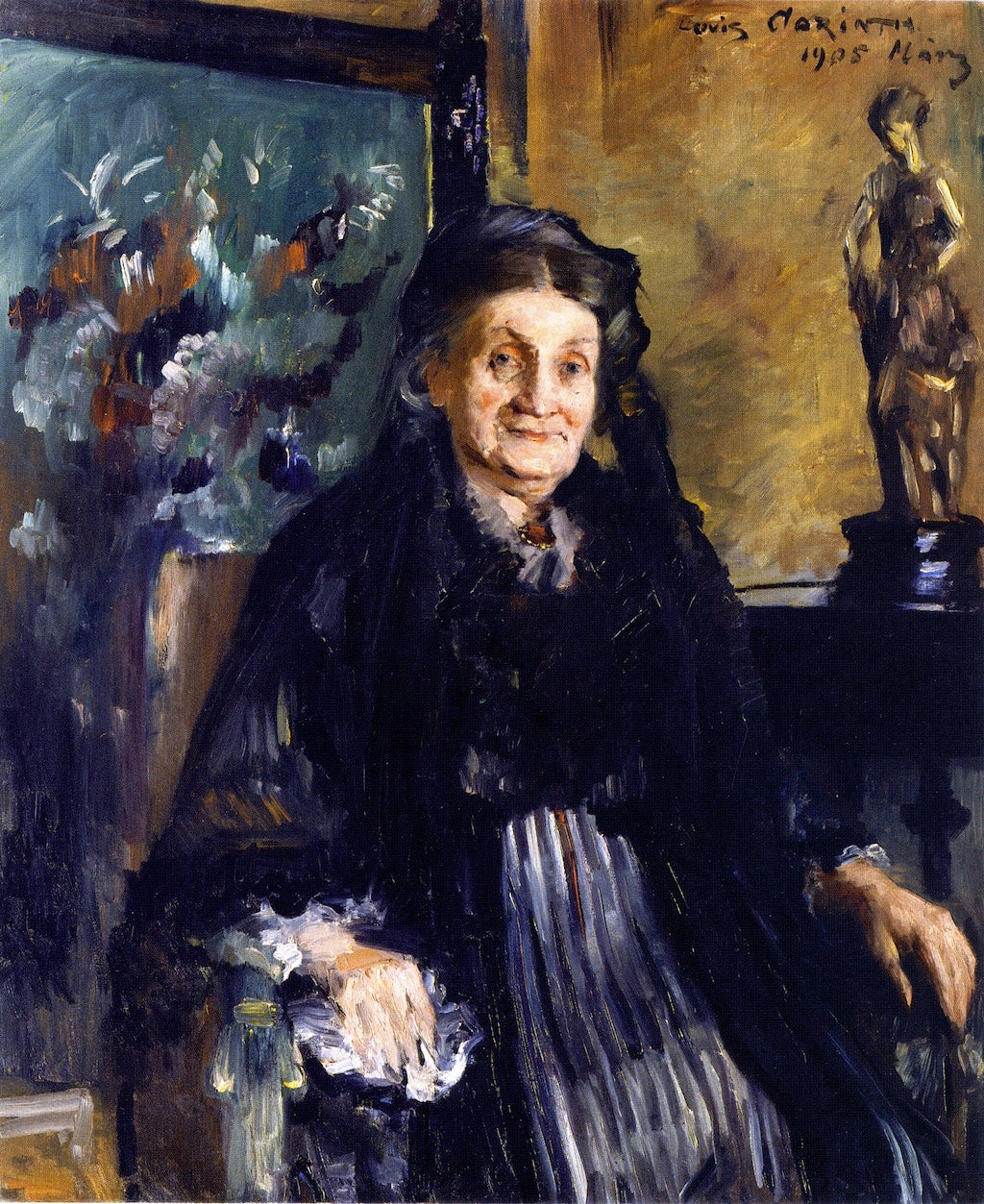 Frau Marie Moll by Lovis Corinth,A3(16x12")Poster