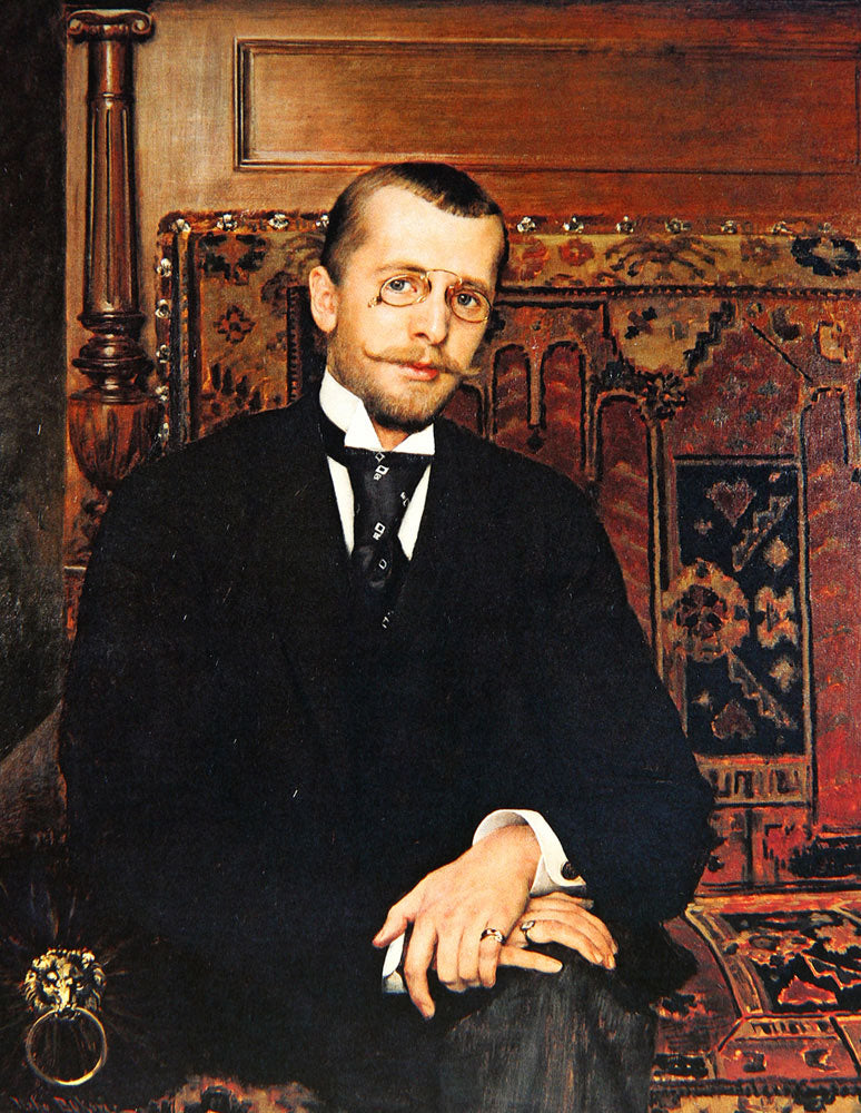 Portrait of Dr. Stjepan Miletic by Vlaho Bukovac,A3(16x12")Poster