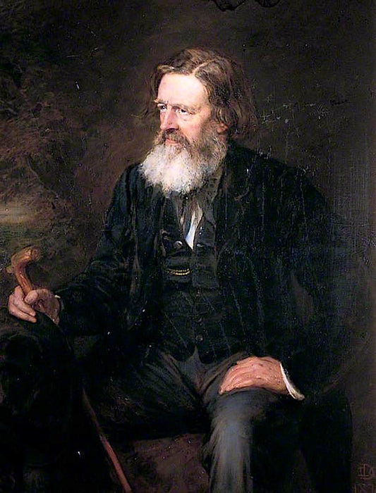 Edmund Law Lushington, vintage artwork by Lowes Cato Dickinson, A3 (16x12") Poster Print