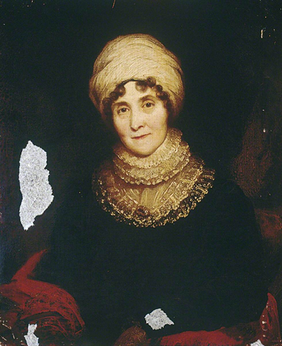 Harriet Graeme, Mrs Benjamin Sadler, vintage artwork by Henry William Pickersgill, 12x8" (A4) Poster