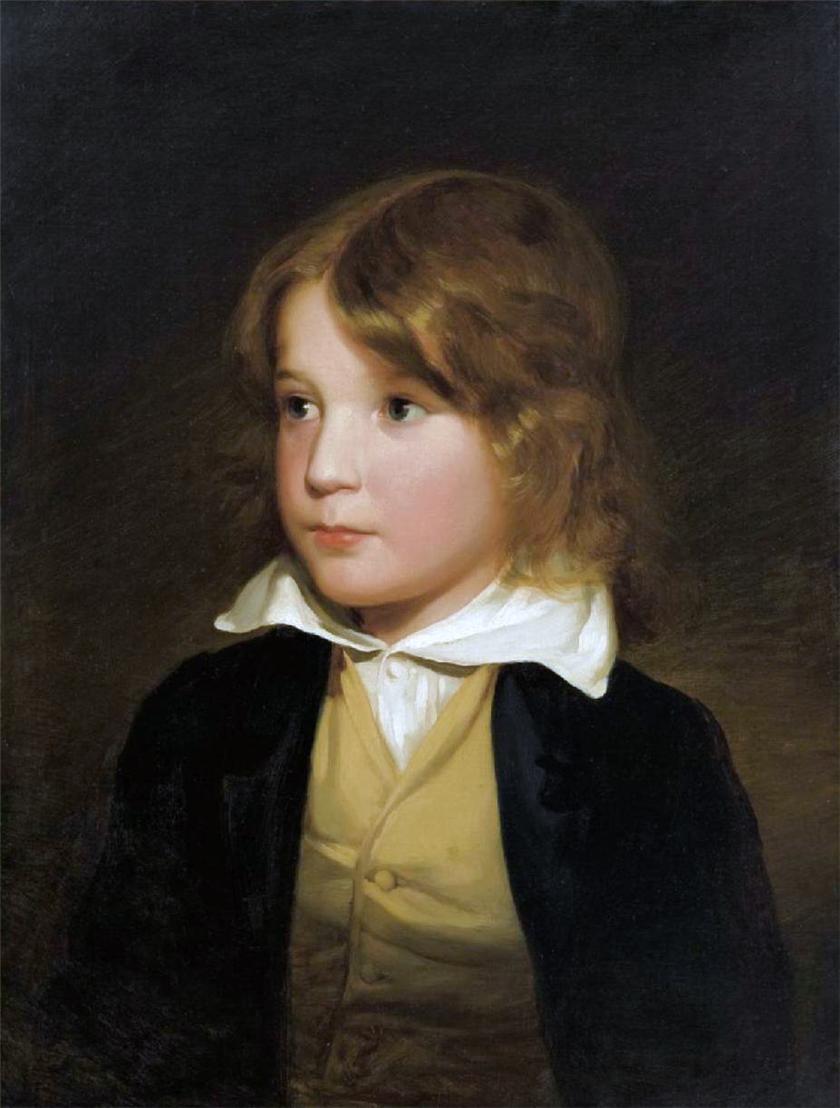 Joseph Amerling As A Child, vintage artwork by Friedrich von Amerling, A3 (16x12") Poster Print