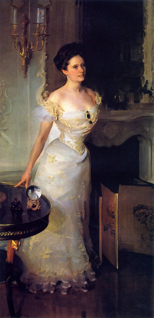 Mrs. Larz Anderson by Cecilia Beaux,A3(16x12")Poster