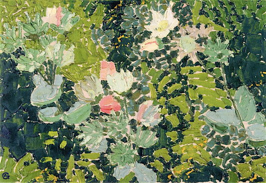 Fantasy in Green, vintage artwork by Augusto Giacometti, 12x8" (A4) Poster