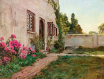 Pink Phlox, vintage artwork by Howard Russell Butler, 12x8" (A4) Poster