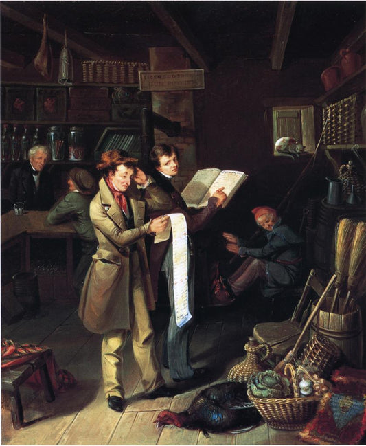 The Long Bill, vintage artwork by James Henry Beard, A3 (16x12") Poster Print
