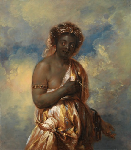 Allegory of Africa (from the Continents cycle), vintage artwork by Jan Boeckhorst, 12x8" (A4) Poster