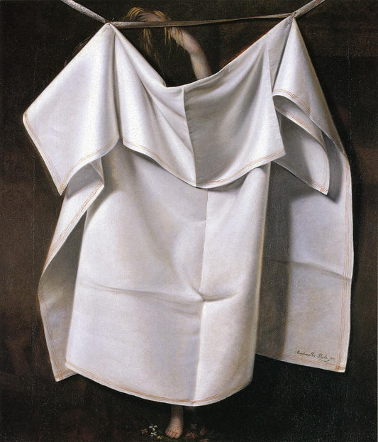 Venus Rising from the Sea - A Deception, vintage artwork by Raphaelle Peale, 12x8" (A4) Poster