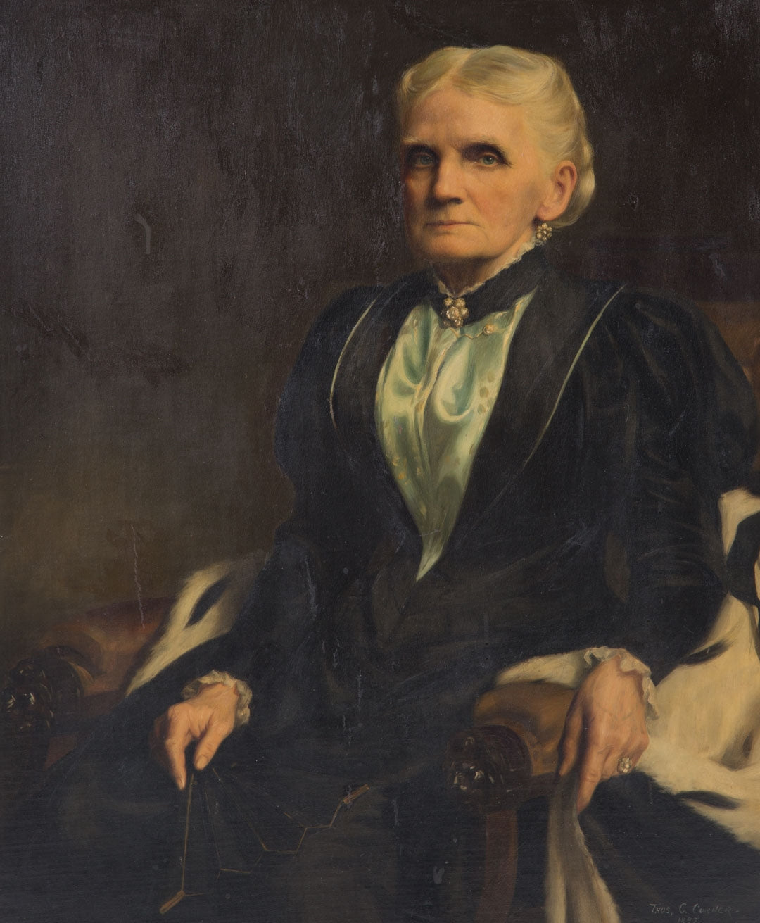 Portrait of Marie Bayne by Thomas Cromwell Corner,A3(16x12")Poster