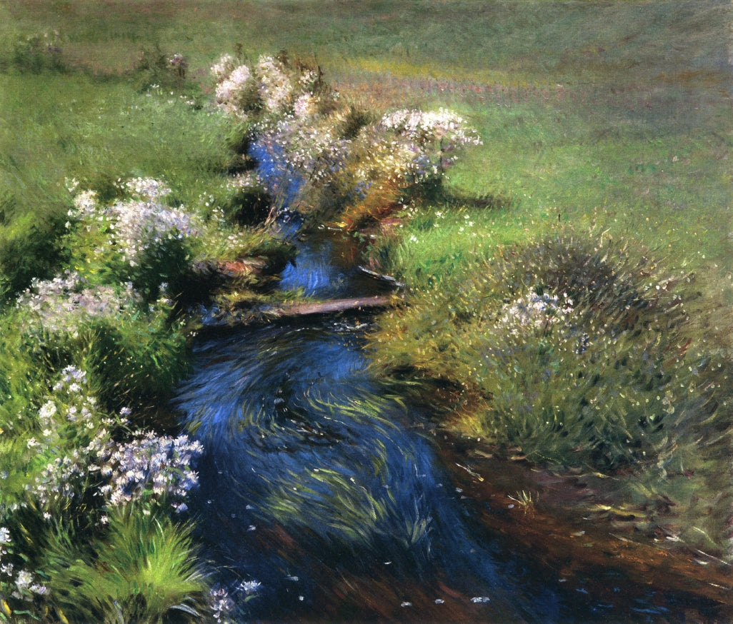 Wild Asters by Dennis Miller Bunker,A3(16x12")Poster