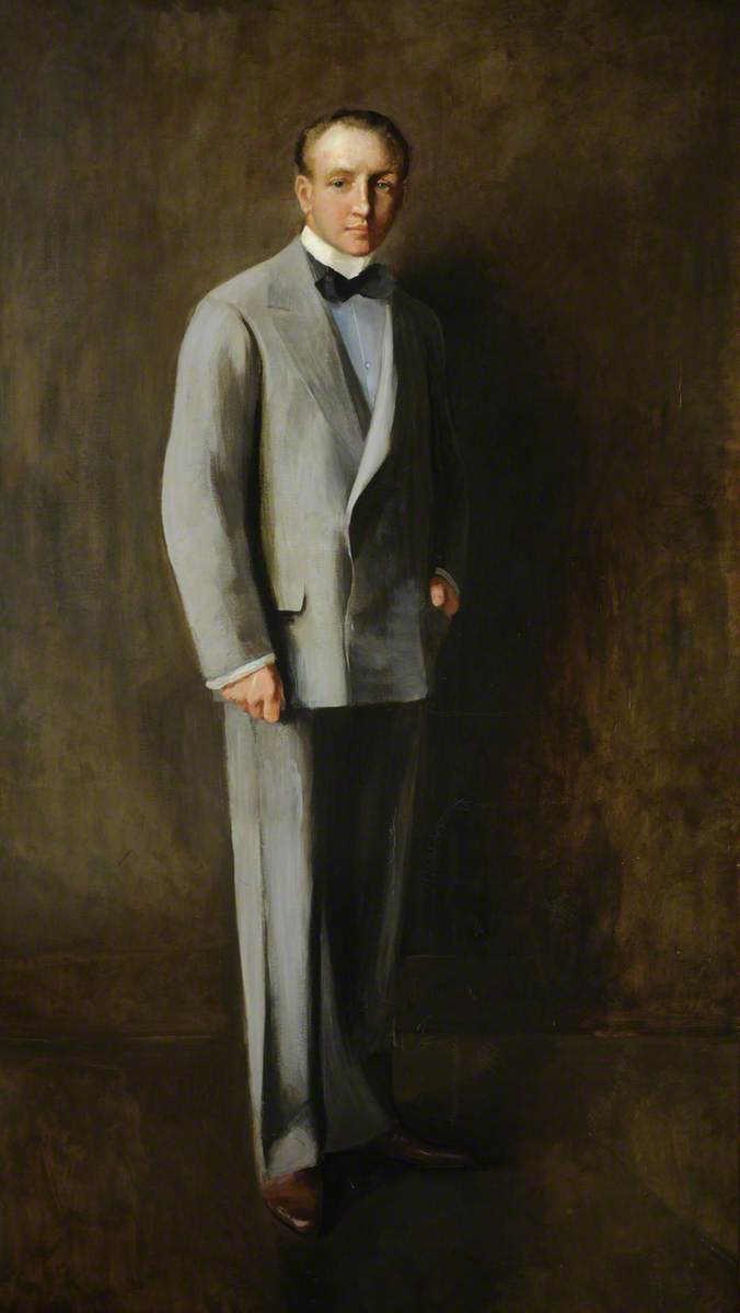 Francis ‘Frank’ William Green (1861-1954), FSA, vintage artwork by Pierre Troubetzkoy, 12x8" (A4) Poster