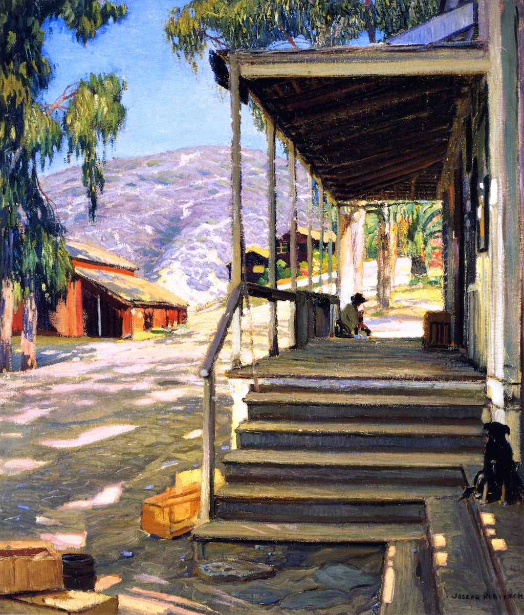 The Old Post Office by Joseph Kleitsch,16x12(A3) Poster