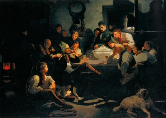 Münchhausen - Poetry and Truth, vintage artwork by Adolph Schroedter, A3 (16x12") Poster Print