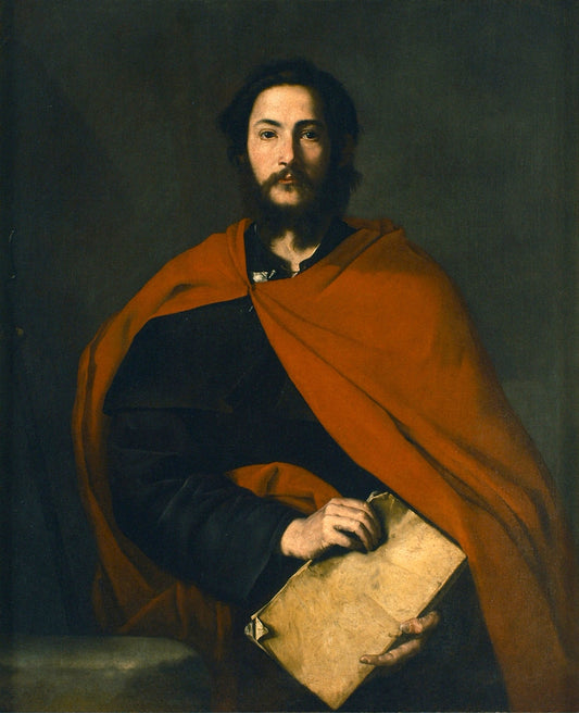 James the Great, vintage artwork by Jusepe de Ribera, 12x8" (A4) Poster