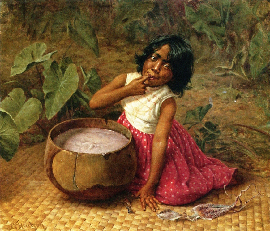 A Kamaaina by Grace Carpenter Hudson,A3(16x12")Poster